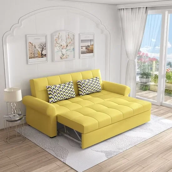 Leather Sofa Bed