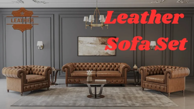 Leather Sofa Set