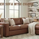 Leather Sofa With Chaise