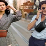Leather fanny pack women