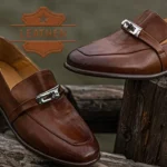 Leather loafers women