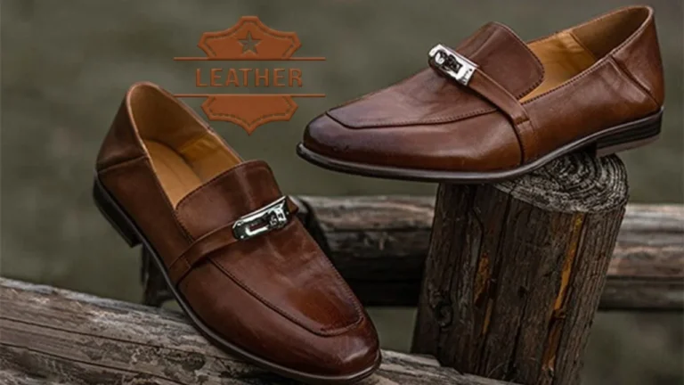 Leather loafers women