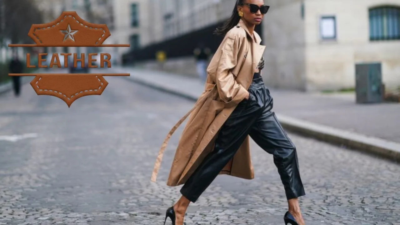 Leather pants for women