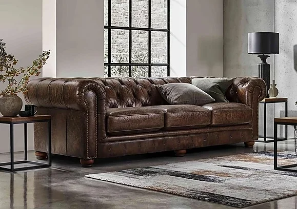 Leather sofa