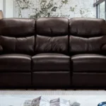 Leather sofa