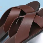 Men's dress leather sandals