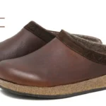 Men's leather clogs