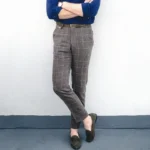 Men's leather slacks
