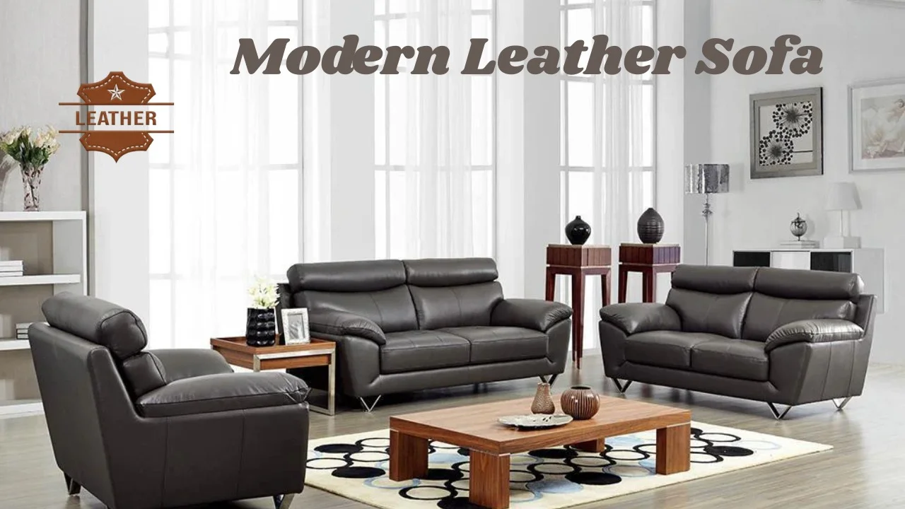 Modern Leather Sofa