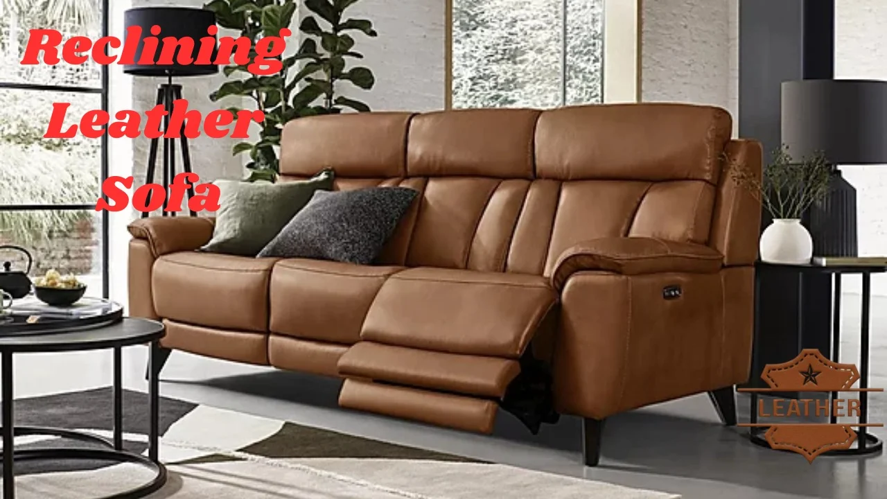 Reclining Leather Sofa