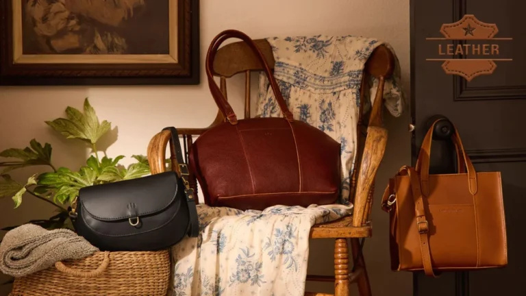 Soft leather crossbody bag
