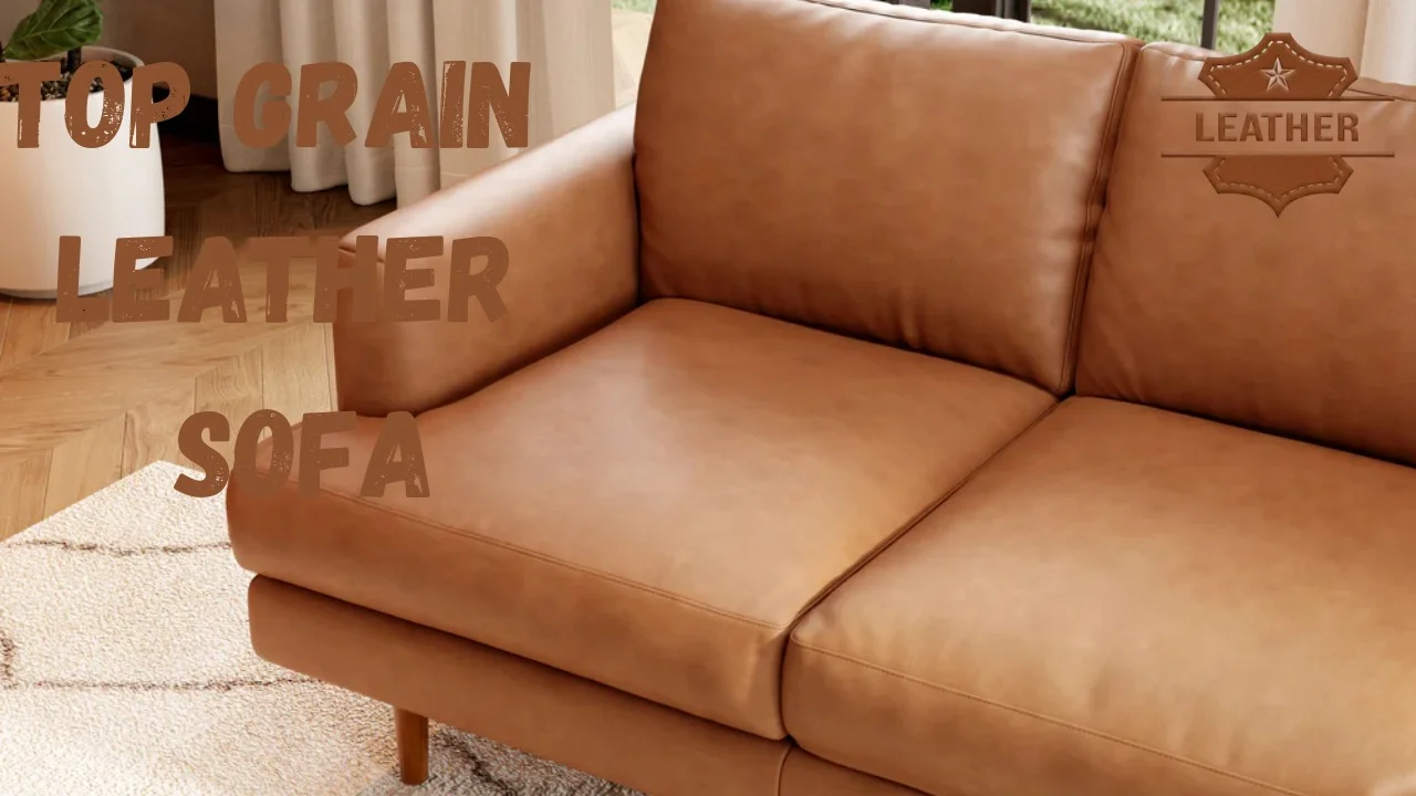 Top Grain Leather Sofa