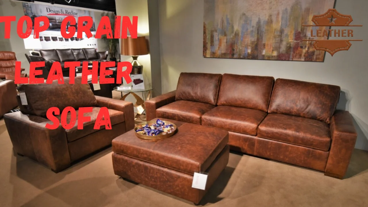 Top Grain Leather Sofa