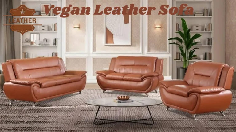 Vegan Leather Sofa