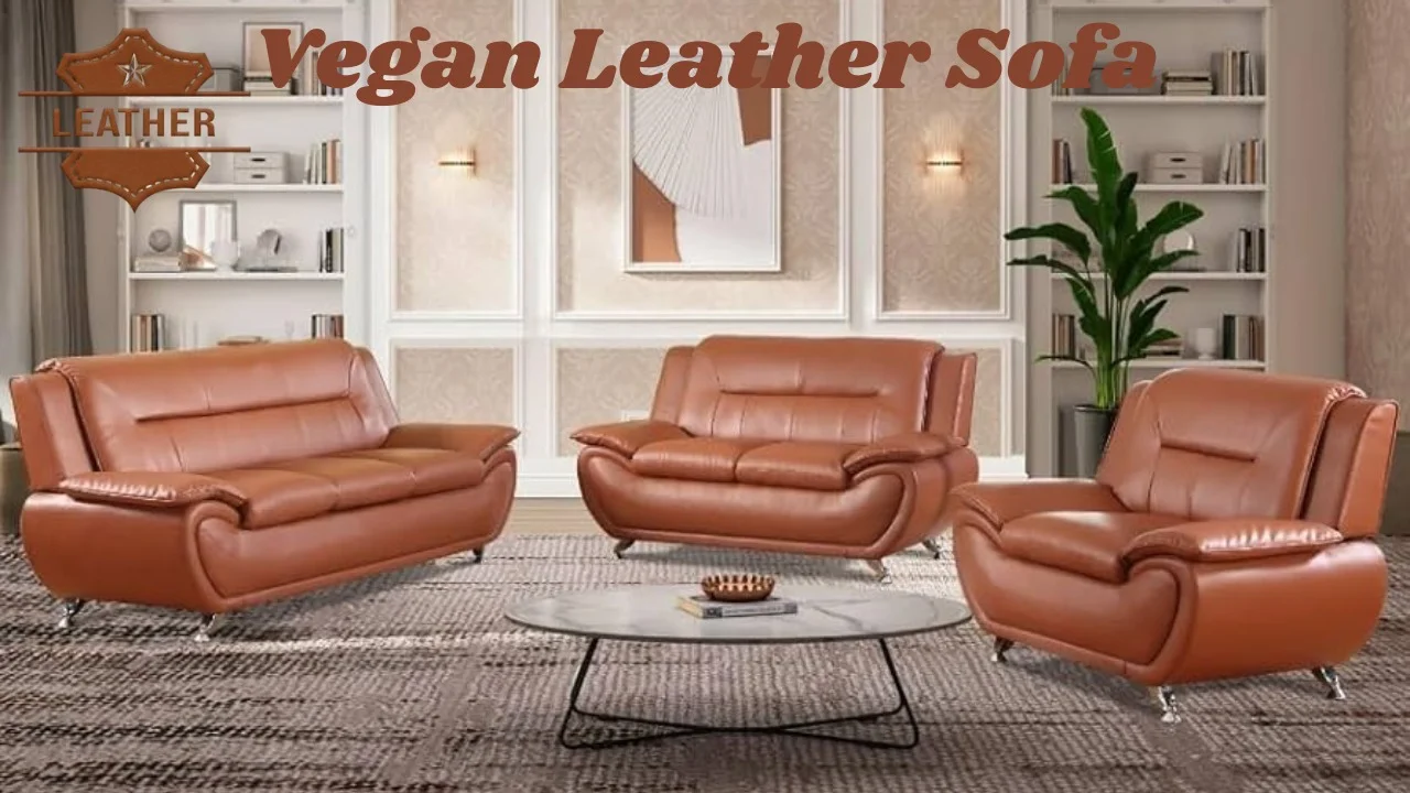 Vegan Leather Sofa