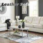 White Leather Sofa