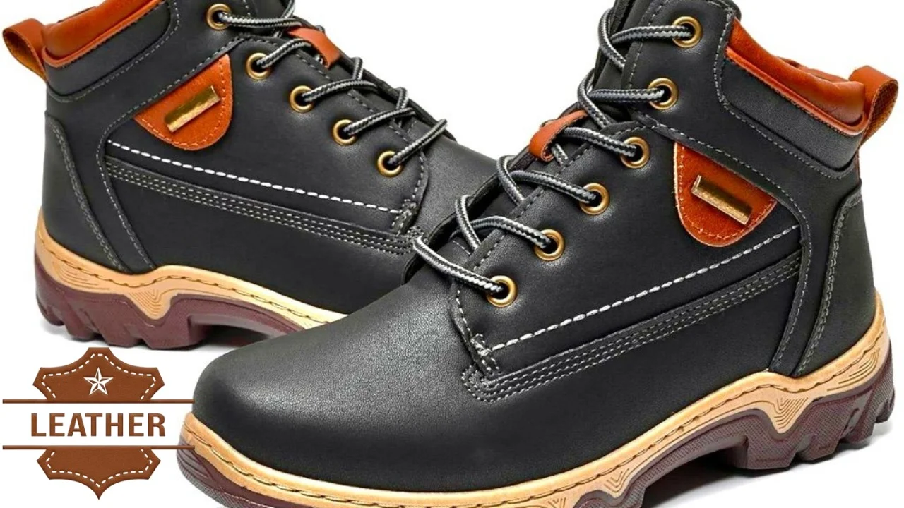 leather boots women