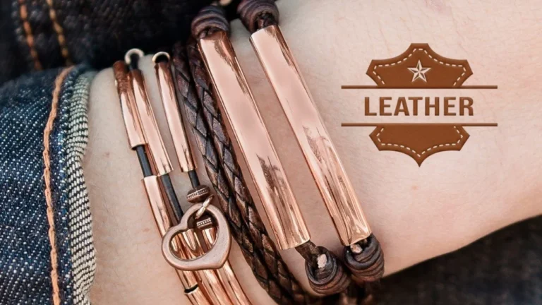 Leather bracelets for women