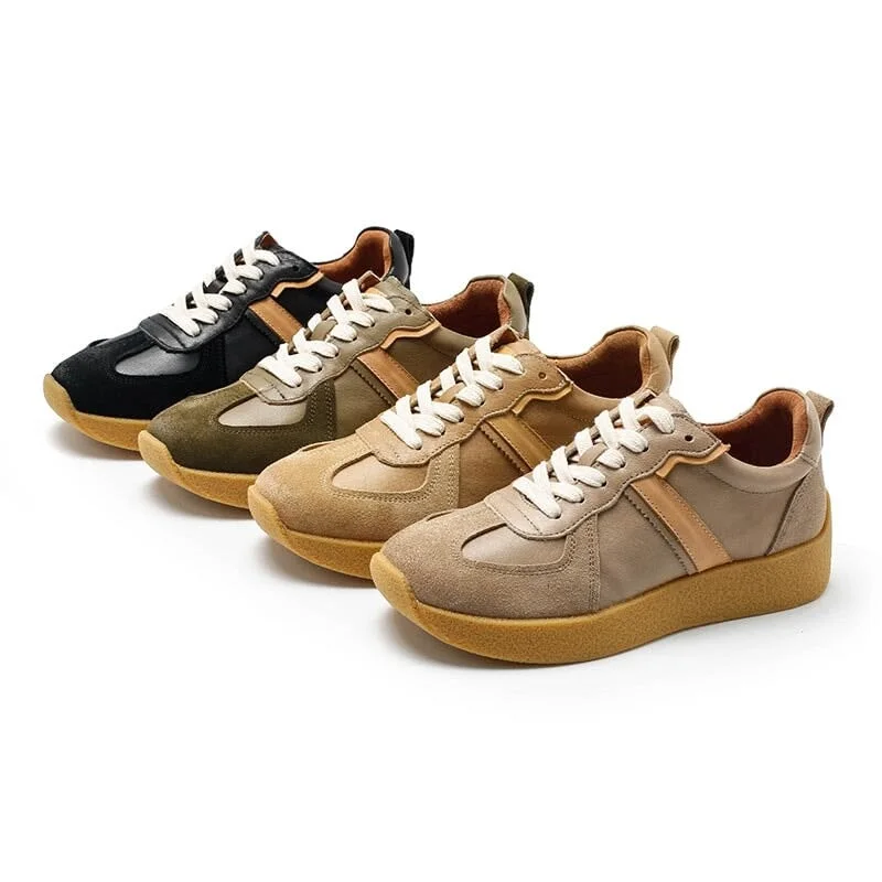 Leather sneakers women