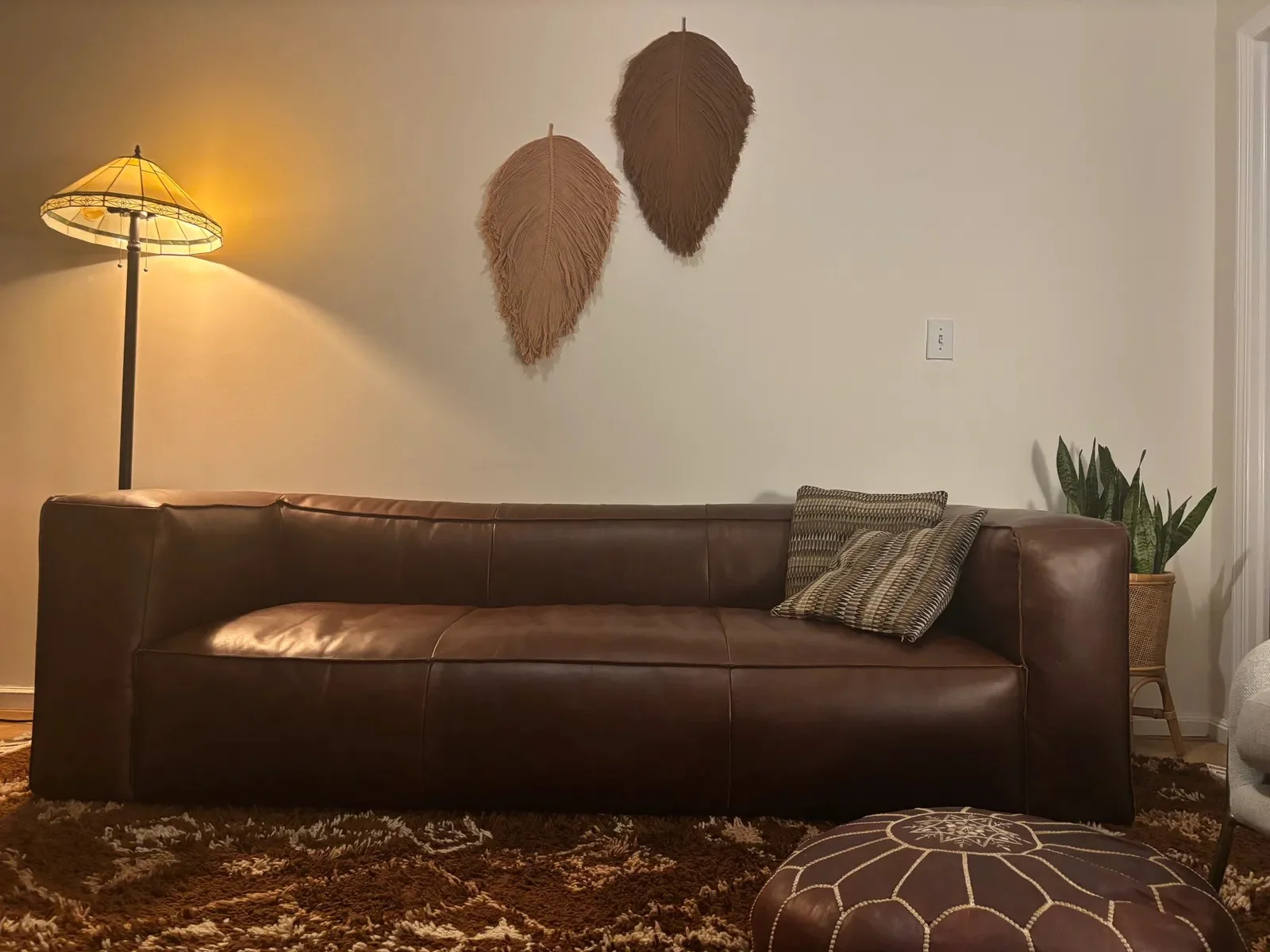 Article Leather Sofa