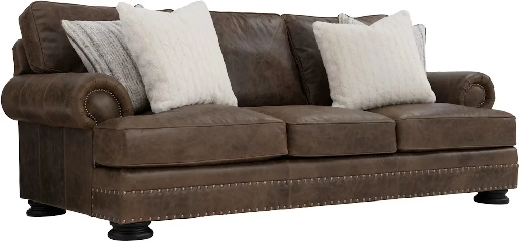 Bernhardt Leather Sofa