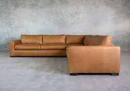 Camel Leather Sofa