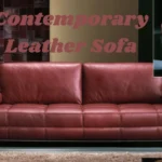 Contemporary Leather Sofa