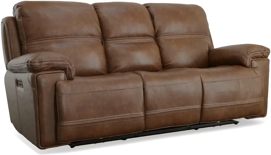 Flexsteel Leather Sofa