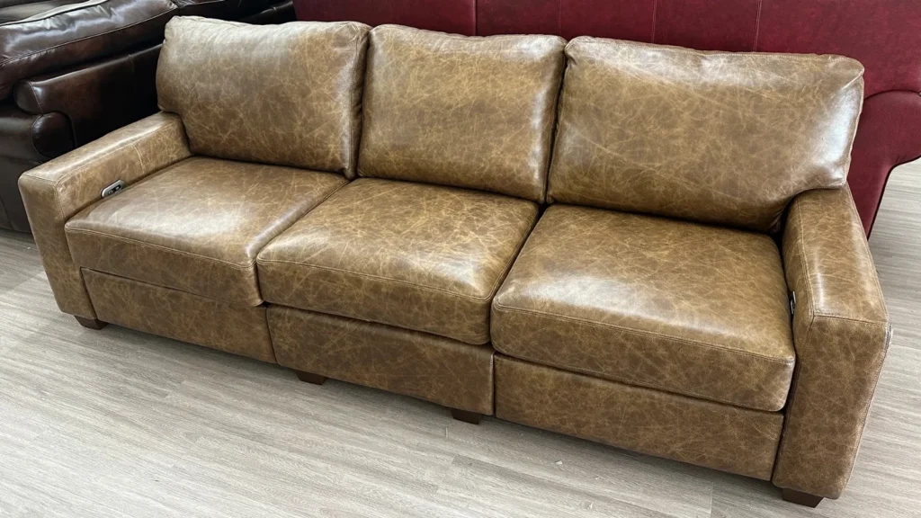 Genuine Leather Sofa Clearance