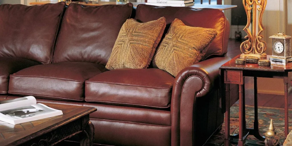 Hancock and Moore Leather Sofa