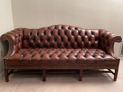 Hancock and Moore Leather Sofa