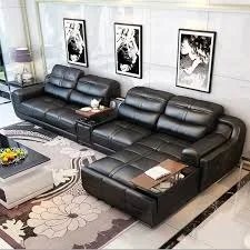 L Shape Leather Sofa