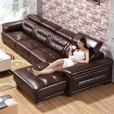 L Shape Leather Sofa