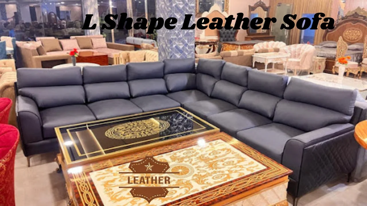 L Shape Leather Sofa