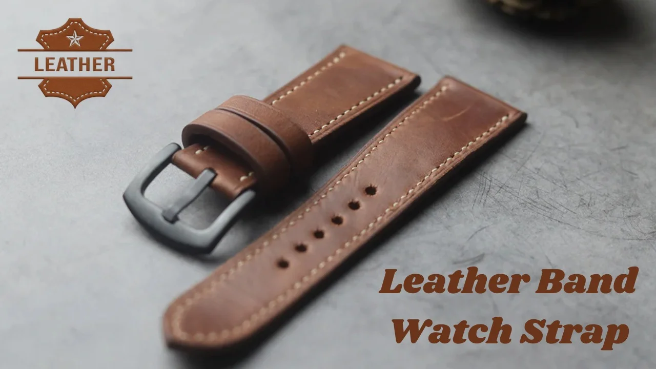 Leather Band Watch Strap