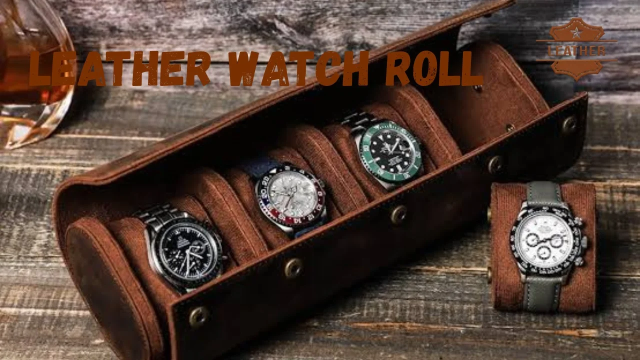 Leather Watch Roll