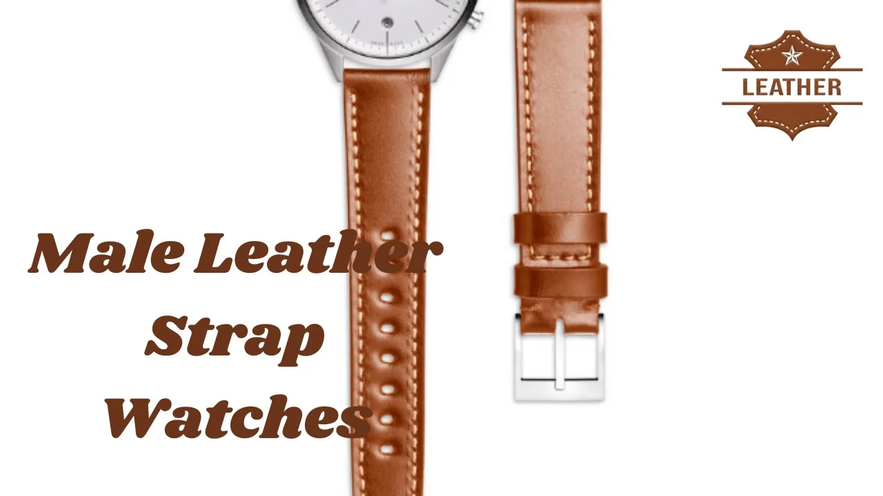 Male Leather Strap Watches