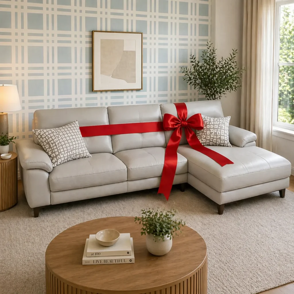 Modular Leather Sofa