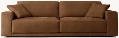 Restoration Hardware Leather Sofa