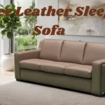 Settee Leather Sleeper Sofa