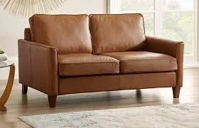 Small Leather Sofa