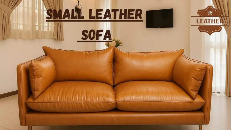 Small Leather Sofa