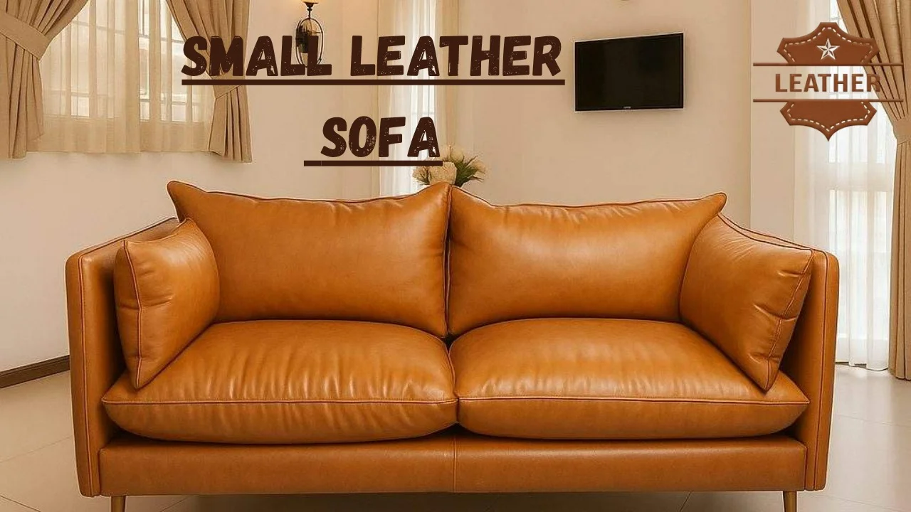 Small Leather Sofa