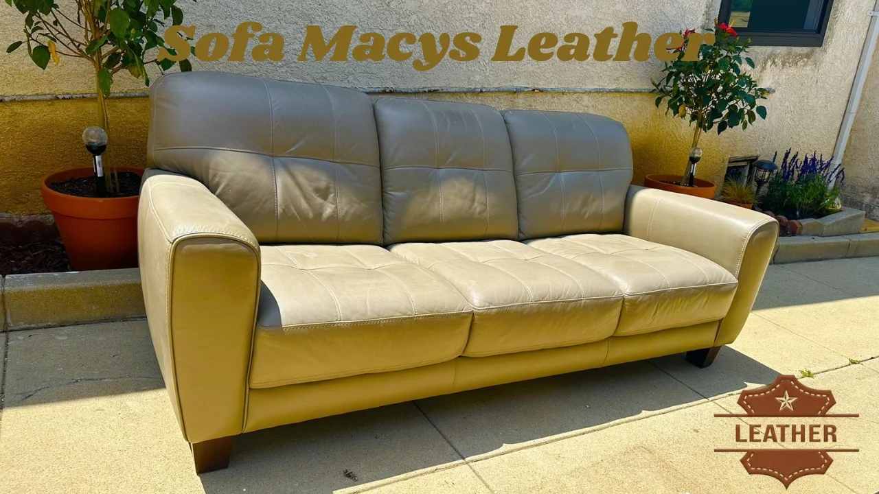 Sofa Macys Leather